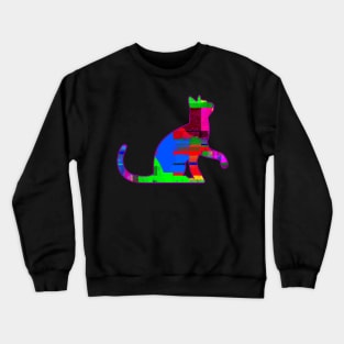 Complex Cat Feeding Crewneck Sweatshirt